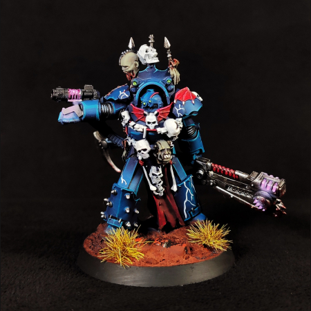 Night Lords Legion Praetor in Tartaros Terminator Armour
