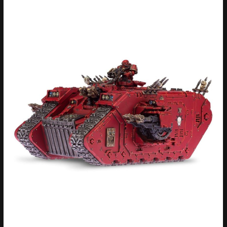 1x Chaos Land Raider + 2x Chaos vindicators  +1x Chaos predator annihilator with lascannons