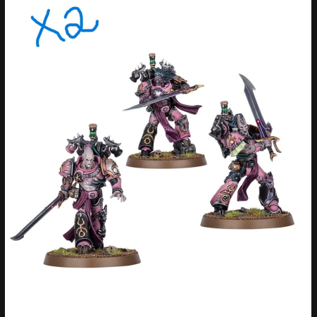 Flawless Blades x2 + Daemon Prince