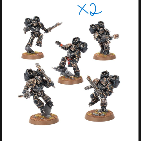 Warp Talons х 2 + Iron Hand Jump Pack intercessors