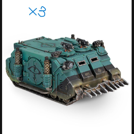 Red Corsairs Deimos Pattern Rhino x 3