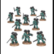 Legion MKVI Assault Squad  with bolters + shields