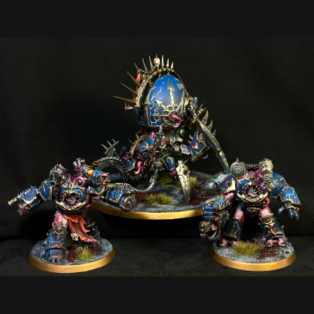 Night Lords Venomcrawler and Obliterators