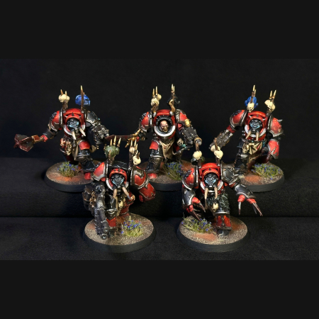 Red Corsairs Chaos Terminator Squad