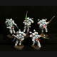 White Scars Vanguard Veteran Squad with Jump Packs