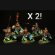 Dire Wolves x 2 + Fell Bats x 4  + Black Knights x 2  + Sanguine Swarms x 2 (4 minis)