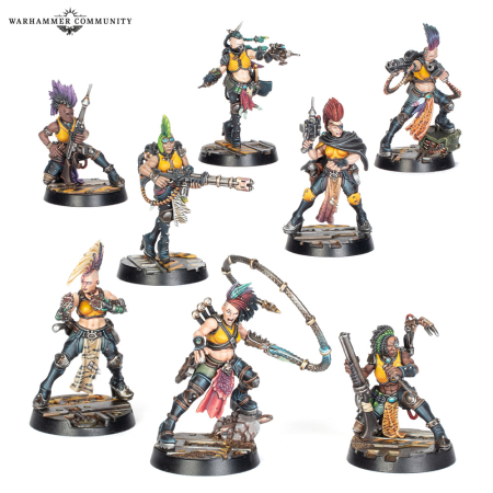 Escher Matriarchs & Phyrr Cats + Escher Blades of the Matriarch